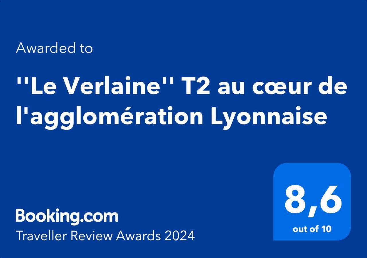 "Le Verlaine" T2 Au Coeur De L'Agglomeration Lyonnaise Villeurbanne Ngoại thất bức ảnh